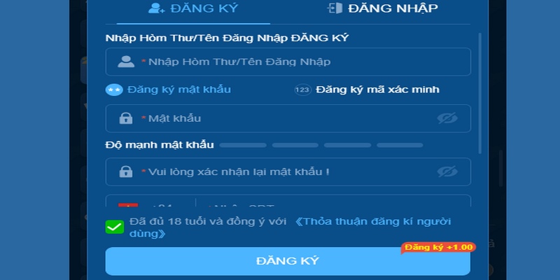 Chỉ với vài thao tác đơn giản là bạn đã có thể trải nghiệm các ván cược hiệu quả 