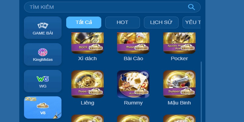 Điểm danh những game bài 58WIN chất lượng nhất